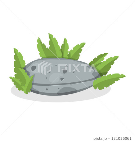 3D Isometric Flat Set of Jungle Stone Signs. Item 1 3D Isometric Flat Set of Jungle Stone Signs. Item 1 121036061
