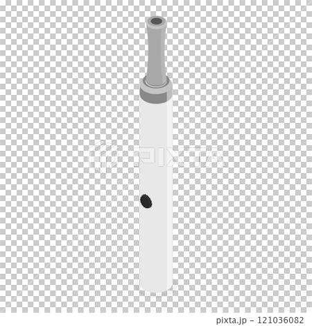 3D Isometric Flat  Set of Smoker Collection. Item 5 121036082