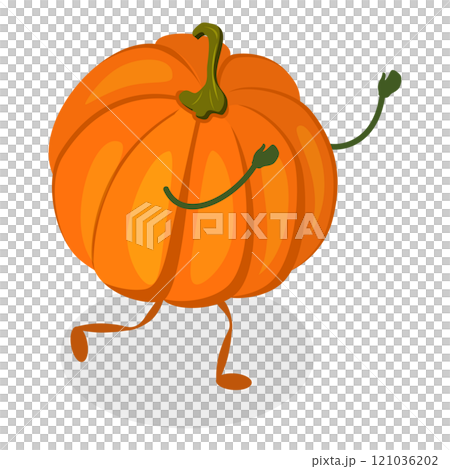 3D Isometric Flat Set of Cute Vegetables. Item 1 3D Isometric Flat Set of Cute Vegetables. Item 1 121036202