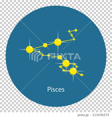 Illustration of Zodiac Constellations. Item 9 Illustration of Zodiac Constellations. Item 9 121036255