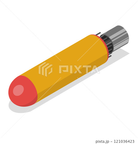 3D Isometric Flat Illustration of Umbrella Collection. Item 2 3D Isometric Flat Illustration of Umbrella Collection. Item 2 121036423