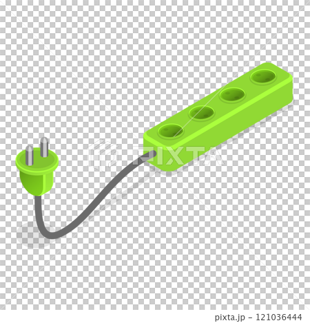 3D Isometric Flat Set of Tools Of Electrician. Item 2 3D Isometric Flat Set of Tools Of Electrician. Item 2 121036444