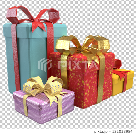 The Gift box for celebration or Holiday concept 3d rendering. The Gift box for celebration or Holiday concept 3d rendering. 121038984