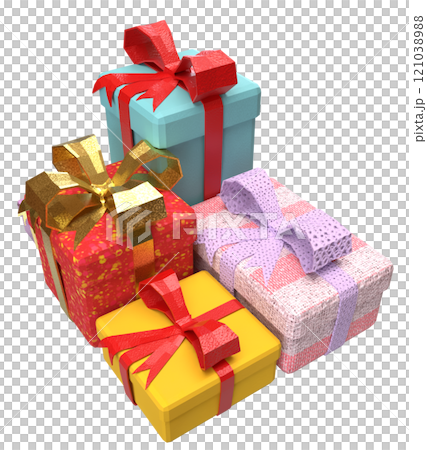 The Gift box for celebration or Holiday concept 3d rendering. 121038988