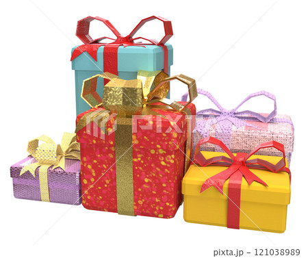 The Gift box for celebration or Holiday concept 3d rendering. 121038989