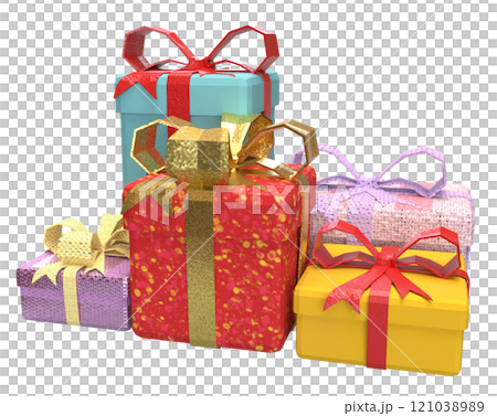 The Gift box for celebration or Holiday concept 3d rendering. 121038989