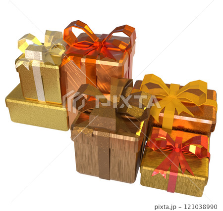 The Gift box for celebration or Holiday concept 3d rendering. 121038990