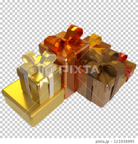 The Gift box for celebration or Holiday concept 3d rendering. The Gift box for celebration or Holiday concept 3d rendering. 121038995