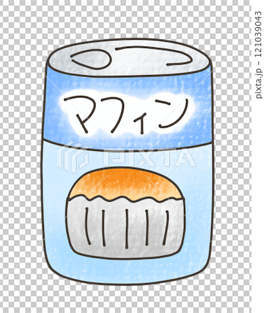 ゆるめシンプル防災用マフィン　アナログ風 121039043