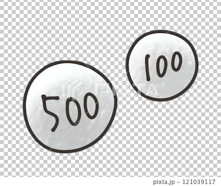 Loose and simple coins, analog style Loose and simple coins, analog style 121039117
