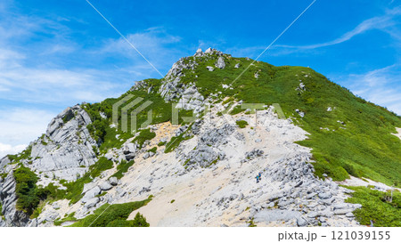 夏の烏帽子岳・南沢岳登山(烏帽子岳~南沢岳) 夏の烏帽子岳・南沢岳登山(烏帽子岳~南沢岳) 121039155