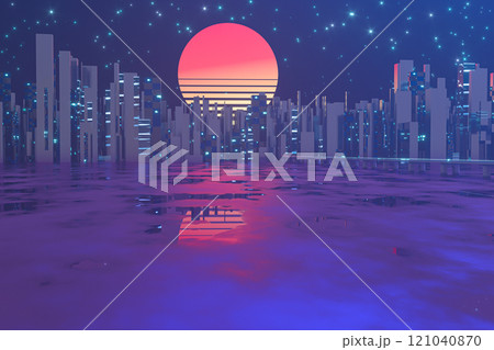 立体 3次元 3D 121040870