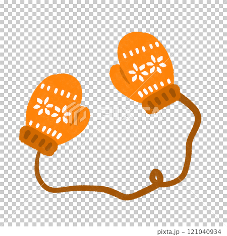 Cute wool gloves 121040934