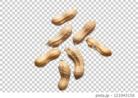 peanuts on isolate peanuts on isolate 121043158