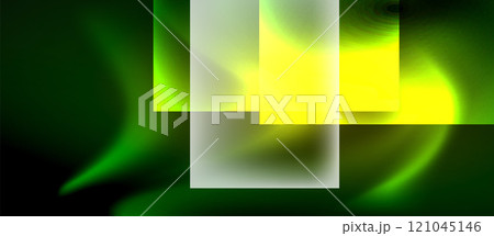 Glass squares with neon shiny light abstract background Glass squares with neon shiny light abstract background 121045146