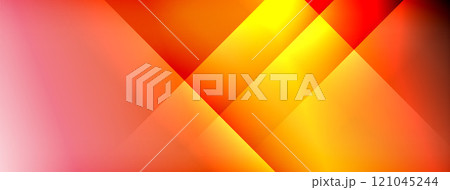 Colorful gradient with lines made of shadow and light. Creative background 121045244