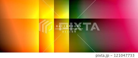 Dynamic shadow lines with gradient colors geometric background 121047733