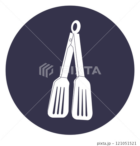 food tongs icon design food tongs icon design 121051521