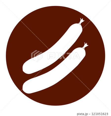 sausage icon design sausage icon design 121051623
