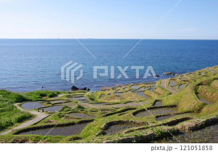 石川県輪島市　白米千枚田 121051858