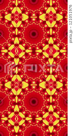 Abstract Kaleidoscope Geometry Psychedelic Art Pattern Background Wallpaper 121051976