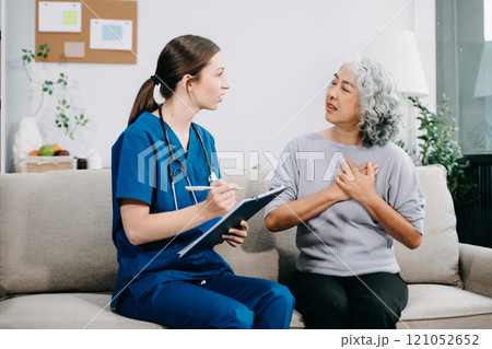 Psychology, depression. Suffering woman, consulting with psychologist, psychiatrist while patient counseling mental problem. Encouraging, therapy, health care. Psychology, depression. Suffering woman, consulting with psychologist, psychiatrist while patient counseling mental problem. Encouraging, therapy, health care. 121052652