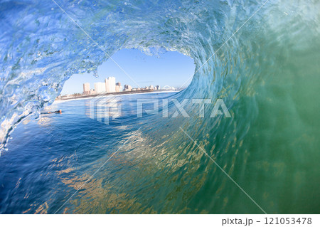 Inside Hollow Wave Tube Durban Inside Hollow Wave Tube Durban 121053478