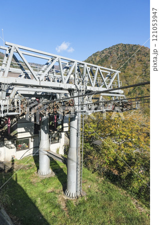 山岳ゴンドラの山麓側の基地 山岳ゴンドラの山麓側の基地 121053947
