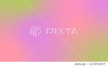 Abstract blur gradient background. Soft green pink purple color abstract background for webdesign, poster, banner. Modern wallpaper with gradient. 121054457