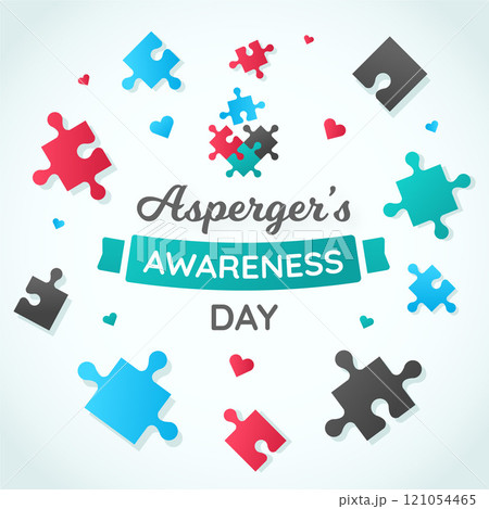 Flat international asperger?s awareness day Flat international asperger?s awareness day 121054465