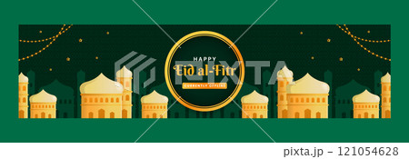Gradient eid al-fitr twitch banner 121054628