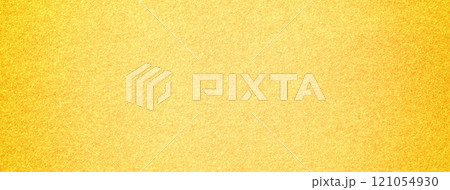 Texture yellow background from felt textile material with vignette, macro. Structure vintage golden fabric 121054930
