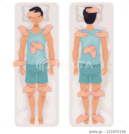 Reiki therapy concept 121055146