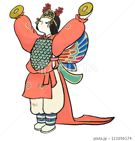 雅楽の迦陵頻 121056174