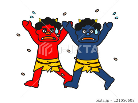 逃げる青鬼と赤鬼2 121056608