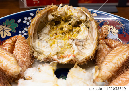 美味しい北海道の毛かに 121058849