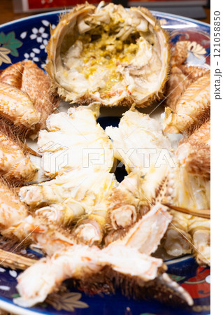 美味しい北海道の毛かに 121058850