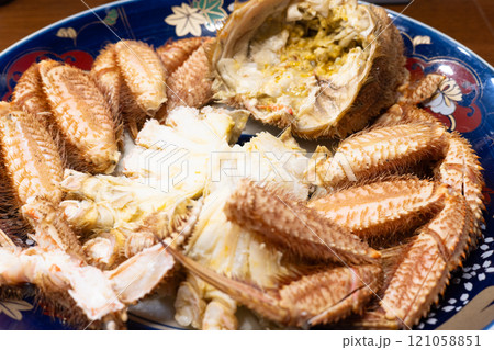 美味しい北海道の毛がに 121058851