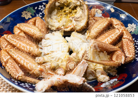 美味しい北海道の毛がに 121058853