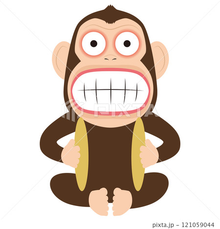 Cymbal Monkey - Stock Illustration [121059044] - PIXTA