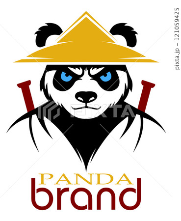 panda bear logo creative and original for your business or company logotype vector illustration panda bear logo creative and original for your business or company logotype vector illustration 121059425