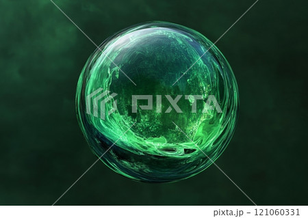 Emerald Water Bubble Background for Augmented Reality Generative AI Emerald Water Bubble Background for Augmented Reality Generative AI 121060331