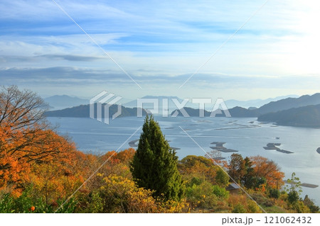 12月に秋色に染まる 瀬戸内風景 12月に秋色に染まる 瀬戸内風景 121062432