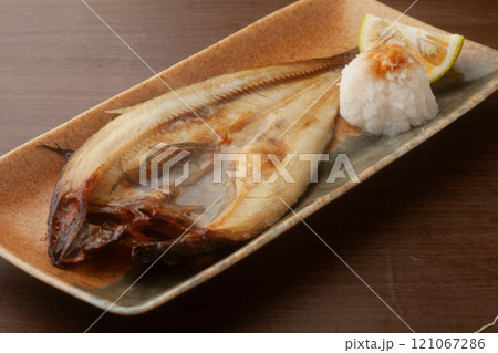 ホッケの焼き魚 121067286