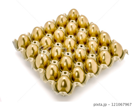 Bunch of golden eggs Bunch of golden eggs 121067967
