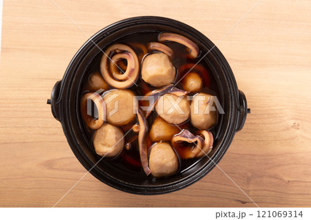 里芋といかの煮物 121069314