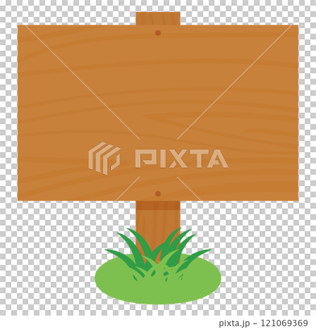 木牌的插圖 121069369