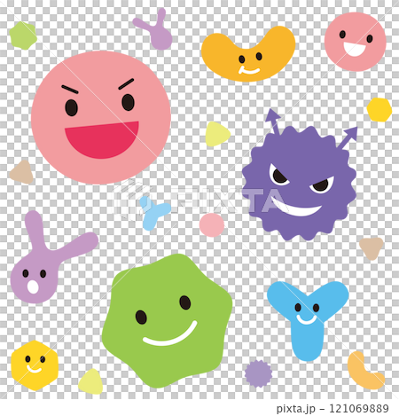 元気な腸内細菌 元気な腸内細菌 121069889