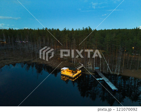 A Tranquil Lakeside Retreat That Is Surrounded by a Lush and Breathtaking Forest A Tranquil Lakeside Retreat That Is Surrounded by a Lush and Breathtaking Forest 121070092