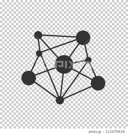 網路/SNS 向量圖示(剪影/黑白) 網路/SNS 向量圖示(剪影/黑白) 121070426